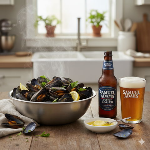 MUSSELS-1 LB. Maine Fresh Live Mussels